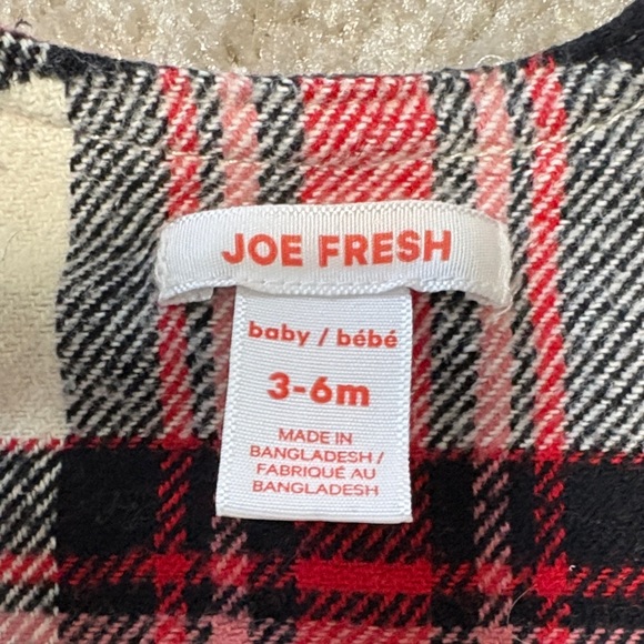 Infant Plaid winter dress - Picture 2 of 4